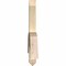Ekena Millwork Bellingham Rough Sawn Timber Gable Bracket, Douglas Fir, 36"W x 16"H x 2"D x 4"F, 11/12 Pitch GBW036X16X0204BEL00RDF - alternate 3
